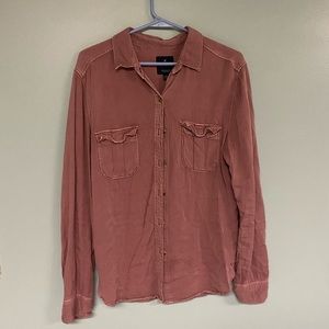 American eagle button up shirt
